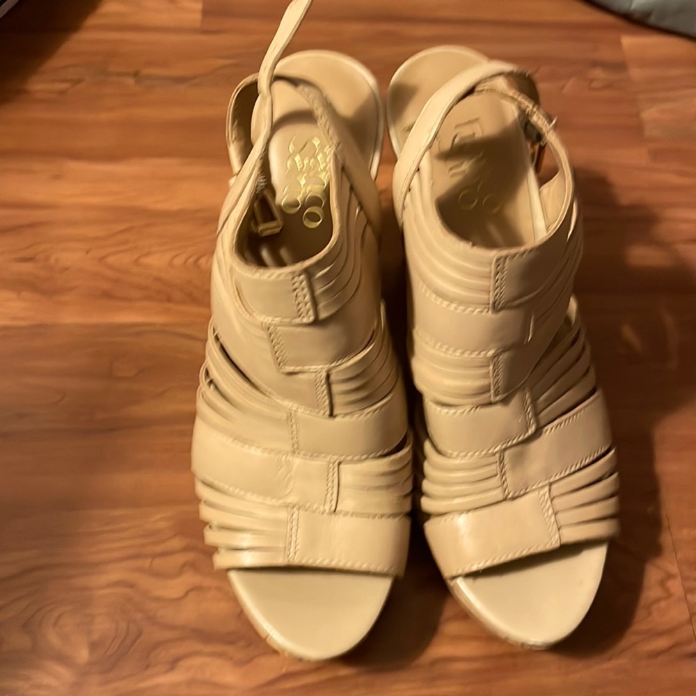 Tan wedges